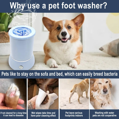 Electric Paw Cleaner™ | USB Rechargeable Dog Paw Washer