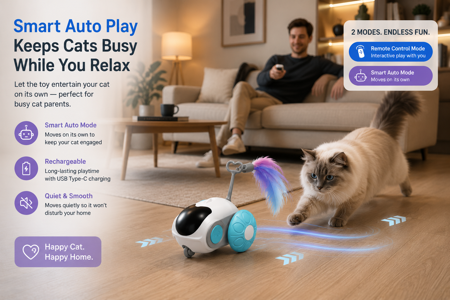 Smart Interactive Cat Toy™